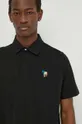 crna Polo majica s dodatkom lana PS Paul Smith