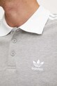 adidas Originals polo bawełniane Adicolor Classics 3-Stripes IL2502 szary
