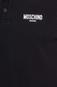 črna Bombažni polo Moschino Underwear