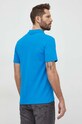Oblečení Bavlněné plážové polo tričko Karl Lagerfeld 240M2205 modrá