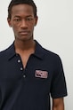 Tiger Of Sweden polo wełniane Erros regular granatowy T72057008