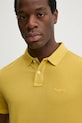 Хлопковое поло Pepe Jeans жёлтый PM542099