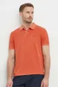 πορτοκαλί Βαμβακερό μπλουζάκι πόλο Pepe Jeans NEW OLIVER GD Ανδρικά
