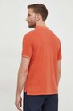 Odzież Pepe Jeans polo bawełniane NEW OLIVER GD PM542099 pomarańczowy