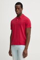 Pepe Jeans polo bawełniane czerwony PM542099