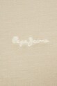 Pepe Jeans polo bawełniane NEW OLIVER GD PM542099 beżowy