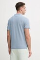 Дрехи Памучна тениска с яка Pepe Jeans PM542099 син