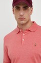 Бавовняне поло Polo Ralph Lauren рожевий 710704319