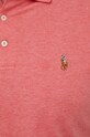 Бавовняне поло Polo Ralph Lauren 710704319 рожевий