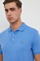 Polo Ralph Lauren polo bawełniane niebieski 710704319