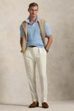 Îmbrăcăminte Polo Ralph Lauren tricou polo din in 710934180 albastru