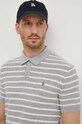 Odzież Polo Ralph Lauren polo z domieszką lnu 710934181 szary