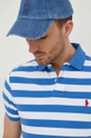 niebieski Polo Ralph Lauren polo bawełniane