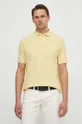 κίτρινο Βαμβακερό μπλουζάκι πόλο Polo Ralph Lauren
