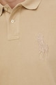 Polo Ralph Lauren polo bawełniane beżowy 710936508