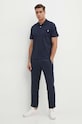 Хлопковое поло Pepe Jeans HOLDEN PM542154 тёмно-синий SS24