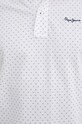 Bavlnené polo tričko Pepe Jeans HUNTER PM542155 biela