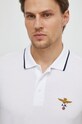 Бавовняне поло Aeronautica Militare білий PO1308P82