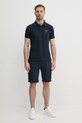 Aeronautica Militare polo bawełniane PO1308P82 granatowy SS25