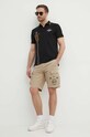 Aeronautica Militare polo PO1763P191 nero SS24