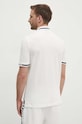 Armani Exchange polo bawełniane biały 3DZFLH.ZJM5Z