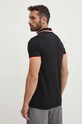 BOSS Green polo bawełniane 50512995 czarny SS24