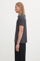 Bavlnené polo tričko Barbour MML0358 tmavomodrá SS25