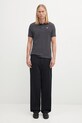 Bavlnené polo tričko Barbour MML0358 tmavomodrá
