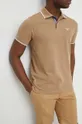 beige Barbour cotton polo shirt