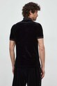 Odzież Versace Jeans Couture polo 76GAG626.J0082 czarny