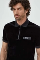 czarny Versace Jeans Couture polo