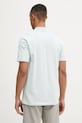 Odzież BOSS Orange polo męskie bawełniane PeoxfordNew 50507814 turkusowy