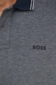 Βαμβακερό μπλουζάκι πόλο Boss Orange μπλε 50507814