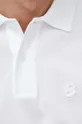 bijela Pamučna polo majica BOSS