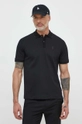 nero BOSS polo in cotone Uomo