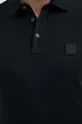 čierna Bavlnené polo tričko BOSS
