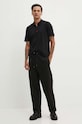 HUGO polo bawełniane 50509866 czarny AW24