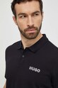 Îmbrăcăminte HUGO polo de bumbac 50509960 negru