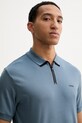 HUGO polo bawełniane niebieski 50511721