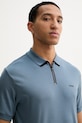 HUGO polo bawełniane niebieski 50511721