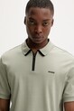 HUGO polo tričko pánske bavlnené Dalomino zelená 50511721