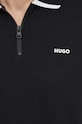 HUGO polo bawełniane czarny 50511721