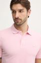 United Colors of Benetton polo de bumbac roz 3089J3179