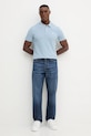 Βαμβακερό μπλουζάκι πόλο United Colors of Benetton 3089J3179 μπλε AA00
