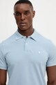 Бавовняне поло United Colors of Benetton блакитний 3089J3179