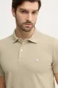 United Colors of Benetton polo de bumbac bej 3089J3179