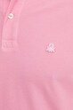 United Colors of Benetton polo bawełniane 3089J3179 różowy
