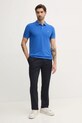 United Colors of Benetton polo bawełniane 3089J3179 fioletowy AA00