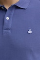 United Colors of Benetton polo de bumbac 3089J3179 bleumarin
