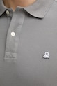 United Colors of Benetton polo de bumbac 3089J3179 gri